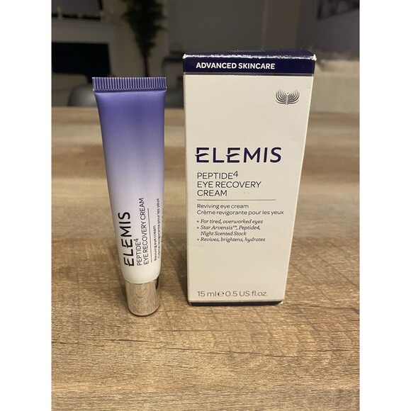 ELEMIS Peptide4 Eye Recovery Cream Reviving Eye Cream 0.5 floz /15mL NIB - Picture 2 of 2